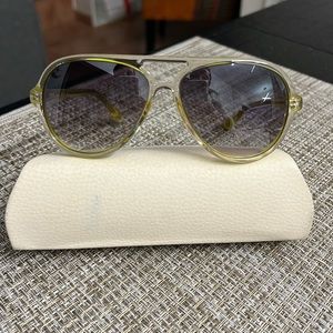 Neon Michael kors sunglasses. Light worn